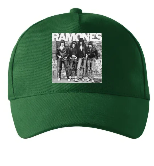 Кепка Ramones photo Темно-зеленый фото