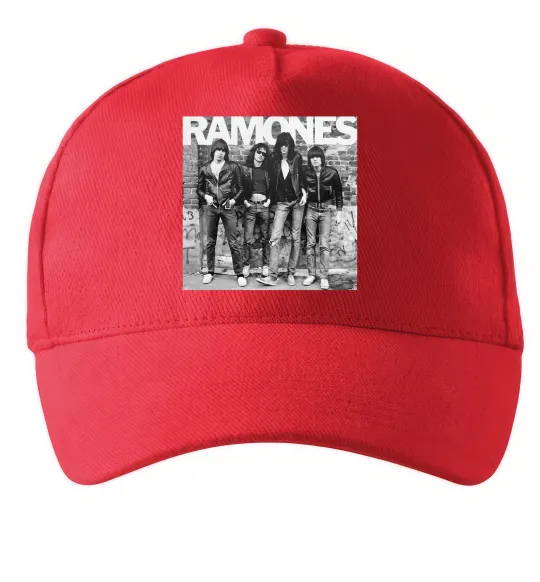 Кепка Ramones photo Красный фото