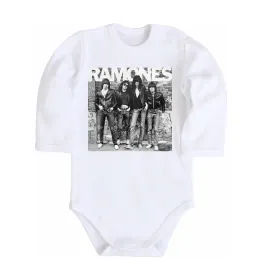Дитячий бодік Ramones photo Білий фото
