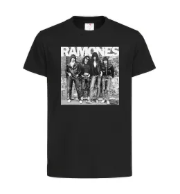 Детская футболка Ramones photo Черный фото