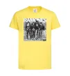 Детская футболка Ramones photo Лимонный фото