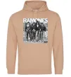 Жіноча толстовка (худі) Ramones photo Пісочний фото