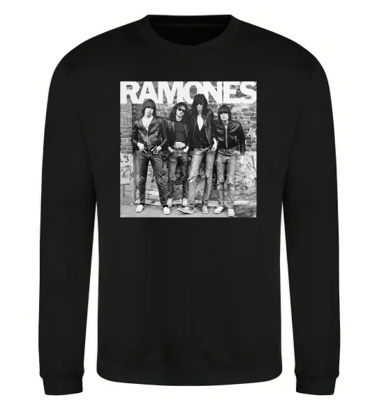 Свитшот Ramones photo Черный фото