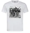 Мужская футболка Ramones photo Белый фото