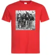 Мужская футболка Ramones photo Красный фото