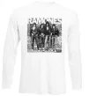 Лонгслів Ramones photo Білий фото