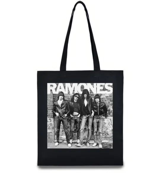 Эко-сумка Ramones photo Черный фото