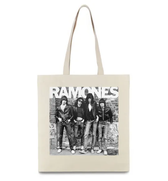 Эко-сумка Ramones photo Бежевый фото