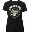 Женская премиум футболка Ramones Черный фото