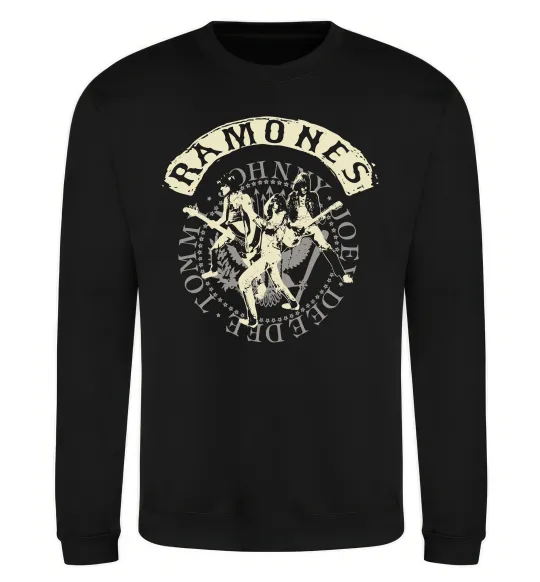 Світшот Ramones Чорний фото