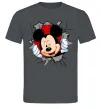 Чоловіча футболка Mickey підморгує, колір - графіт, розмір - XL Графіт Чоловіча футболка Mickey підморгує, колір - графіт, розмір - XL Графіт фото