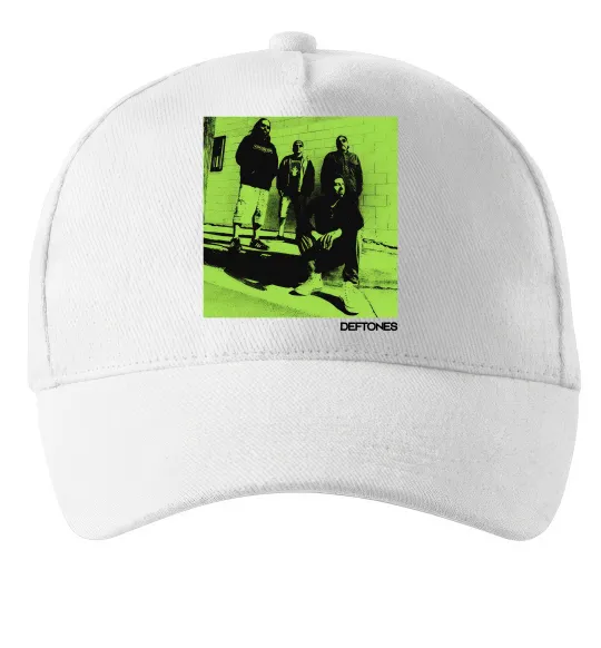 Кепка Deftones Белый фото