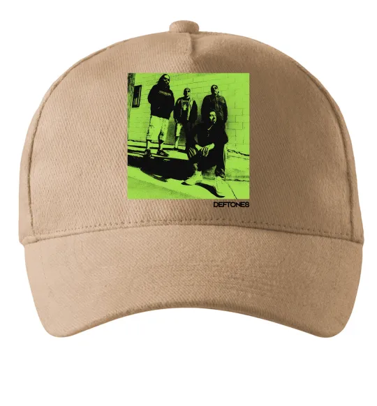 Кепка Deftones Песочный фото