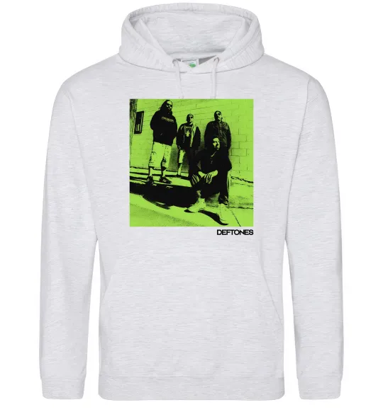 Жіноча толстовка (худі) Deftones Сірий меланж фото