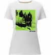 Жіноча преміум футболка Deftones Білий фото