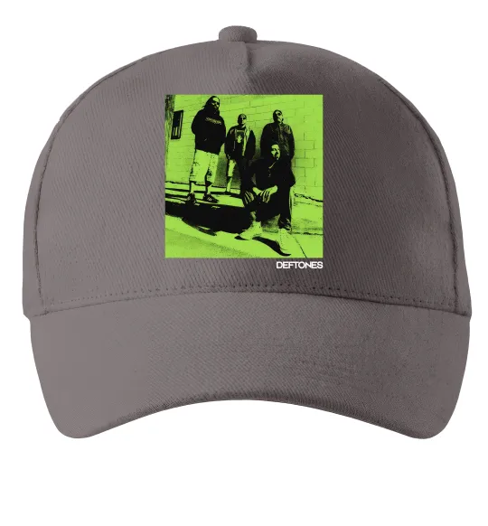 Кепка Deftones Серый фото