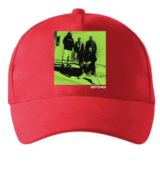 Кепка Deftones Красный фото