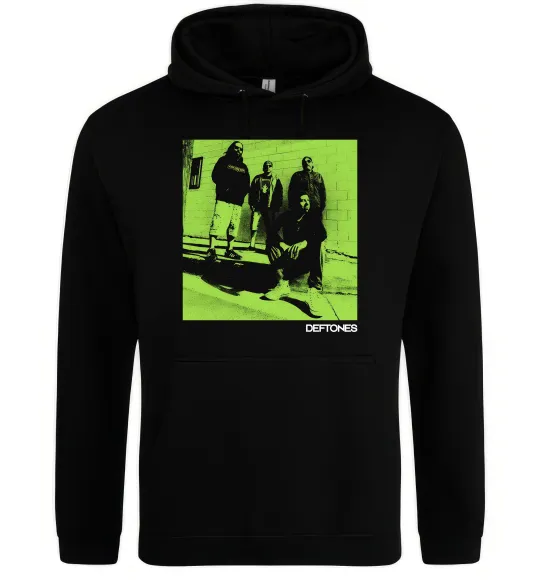 Чоловіча толстовка (худі) Deftones Чорний фото