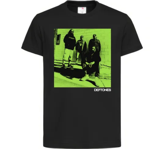 Детская футболка Deftones Черный фото