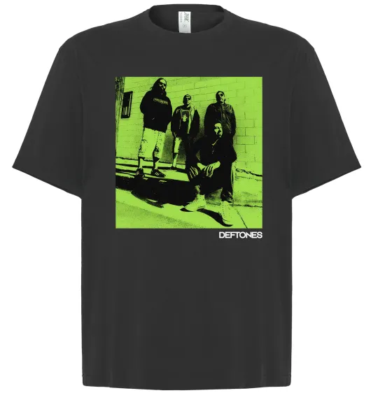 Футболка Оверсайз Deftones Черный фото