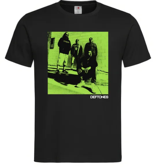 Мужская футболка Deftones Черный фото