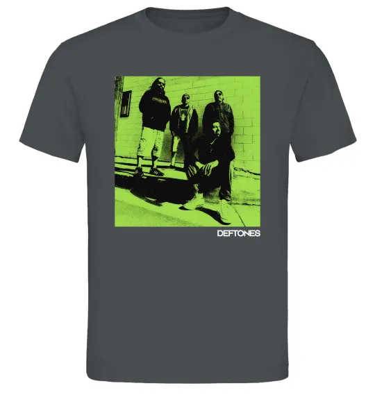 Мужская футболка Deftones Графит фото