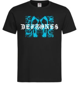 Мужская футболка Deftones blue skull