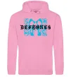 Чоловіча толстовка (худі) Deftones blue skull Рожевий фото