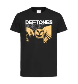 Дитяча футболка Deftones diamond eyes Чорний фото