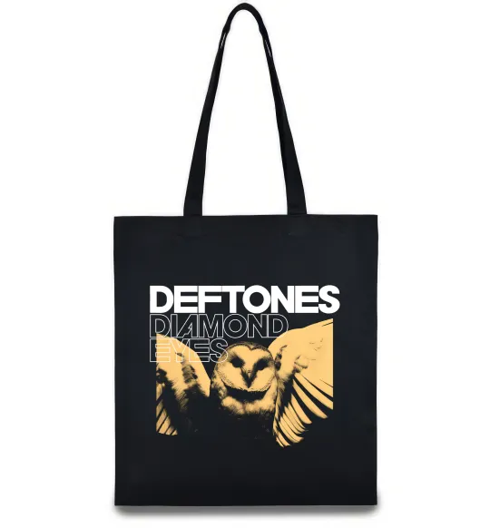 Эко-сумка Deftones diamond eyes Черный фото