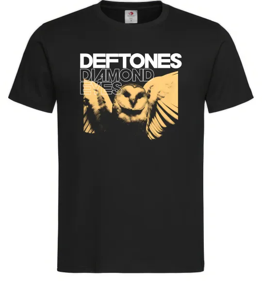 Мужская футболка Deftones diamond eyes Черный фото