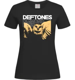Женская футболка Deftones diamond eyes Черный фото