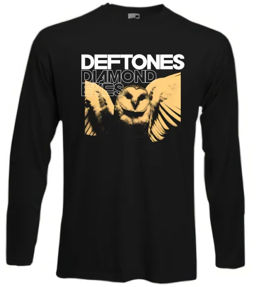 Лонгслив Deftones diamond eyes Черный фото