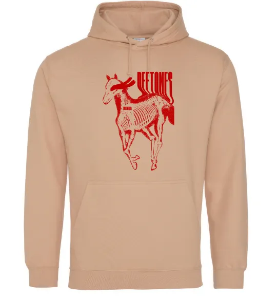 Чоловіча толстовка (худі) Deftones horse Пісочний фото
