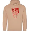 Чоловіча толстовка (худі) Deftones horse Пісочний фото