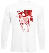 Лонгслив Deftones horse Белый фото