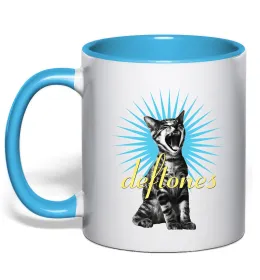 Чашка с цветной ручкой