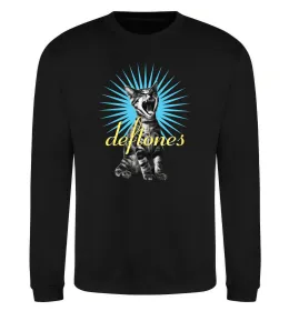 Свитшот Deftones Cat Черный фото
