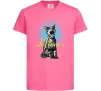 Детская футболка Deftones Cat Ярко-розовый фото