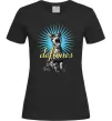 Жіноча футболка Deftones Cat Чорний фото