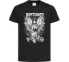 Дитяча футболка Deftones owl Чорний фото