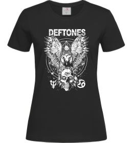 Женская футболка Deftones owl