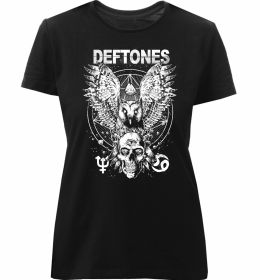 Жіноча преміум футболка Deftones owl