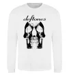 Свитшот Deftones skull Белый фото