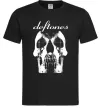 Мужская футболка Deftones skull Черный фото