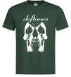 Мужская футболка Deftones skull Темно-зеленый фото