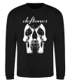 Світшот Deftones skull Чорний фото