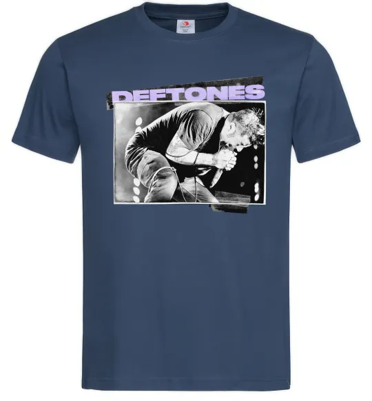Мужская футболка Deftones photo Темно-синий фото