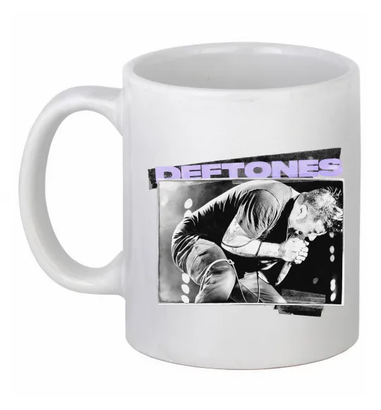 Чашка керамическая Deftones photo Белый фото