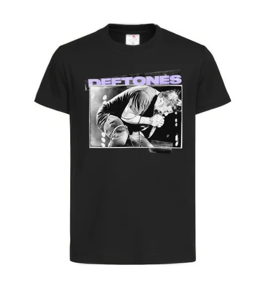 Дитяча футболка Deftones photo Чорний фото